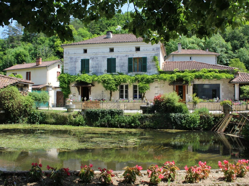 The joy of living in a waterside property in France