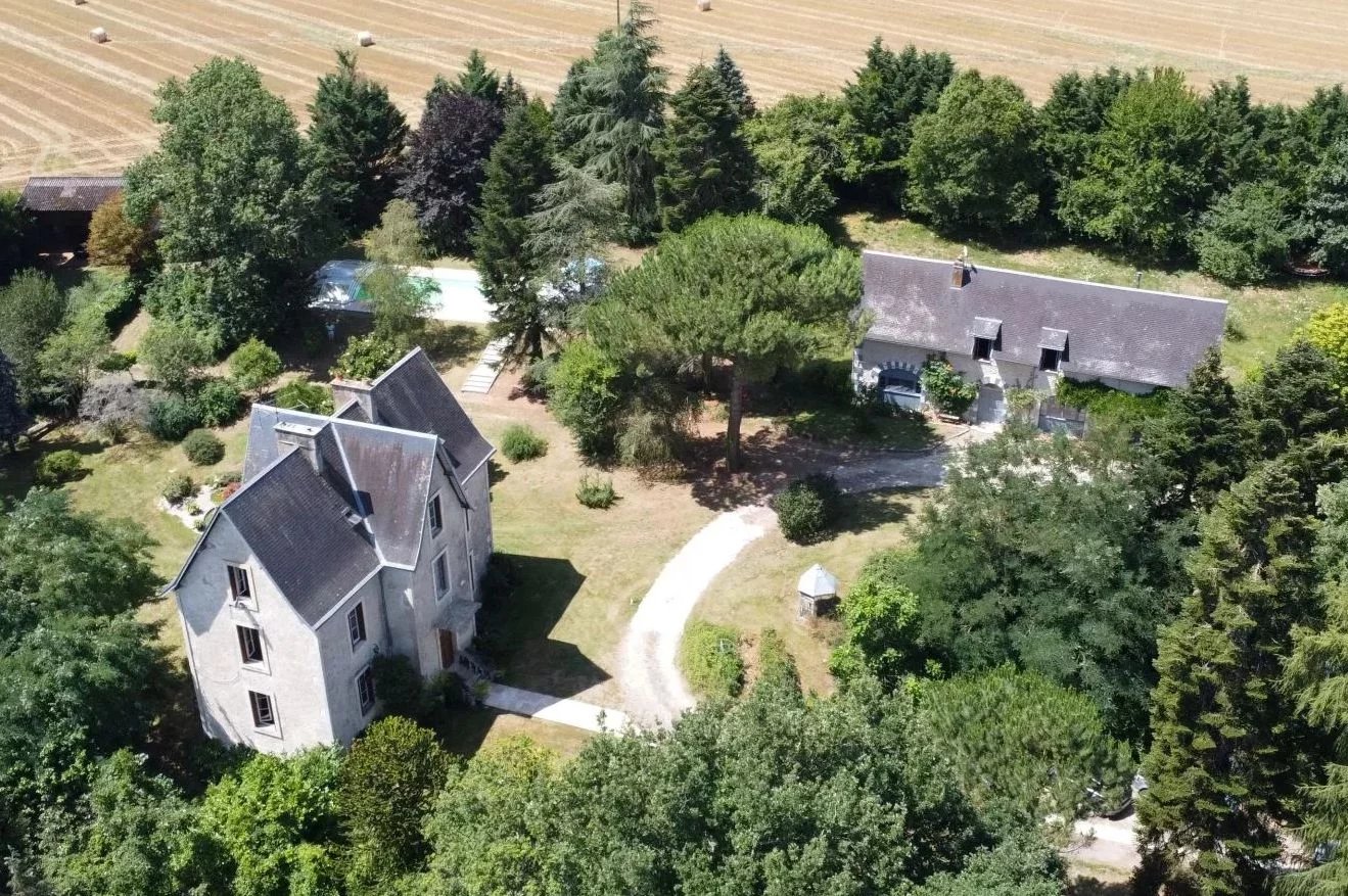 What should I consider when buying a French property with land?