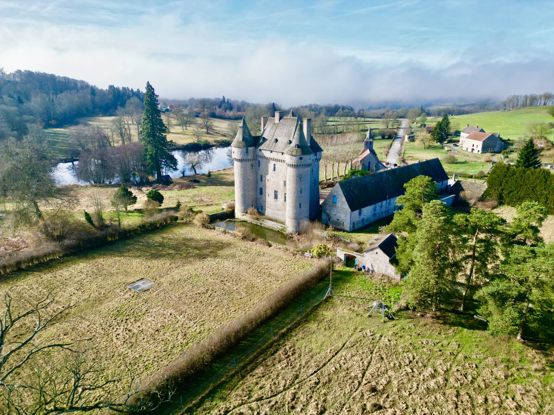 A 15th-Century Castle in the Heart of the Creuse